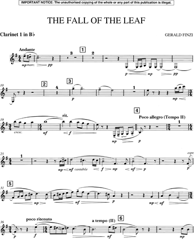 Clarinet 1