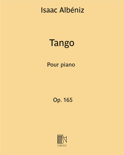 Tango (extrait n. 2 d’"España") Op. 165