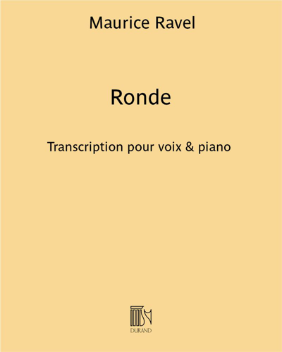 Ronde (extrait n. 3 de "Trois Chansons pour choeur mixte")