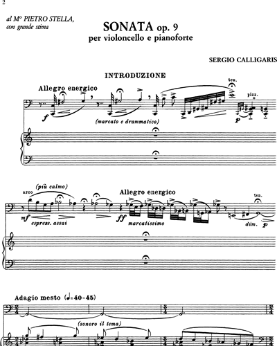 Sonata Op. 9