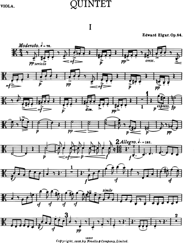 Piano Quintet, Op. 84
