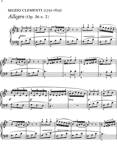 15 Classical piano works - Intermediate level