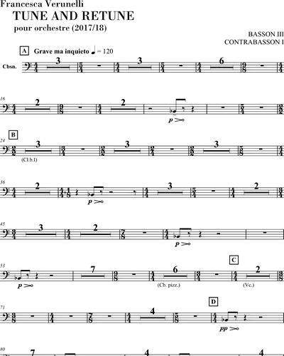Bassoon 3/Contrabassoon 1