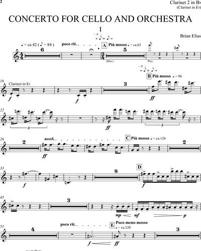 Clarinet in Bb 2/Clarinet in Eb