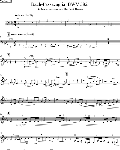 Passacaglia c-moll BWV 582
