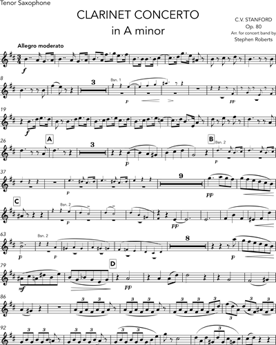 Clarinet Concerto, op. 80