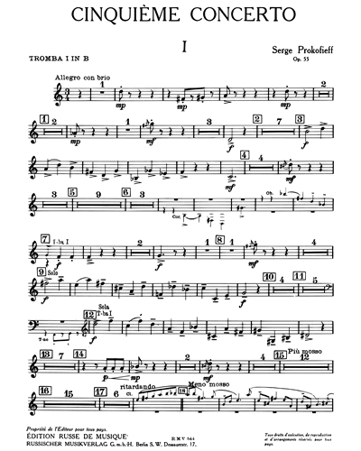 Piano Concerto No. 5 in G major, op. 55