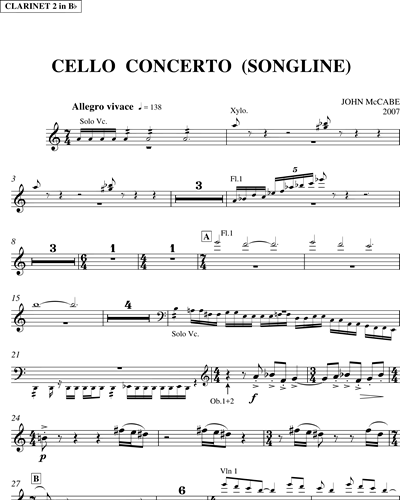Cello Concerto (Songline)