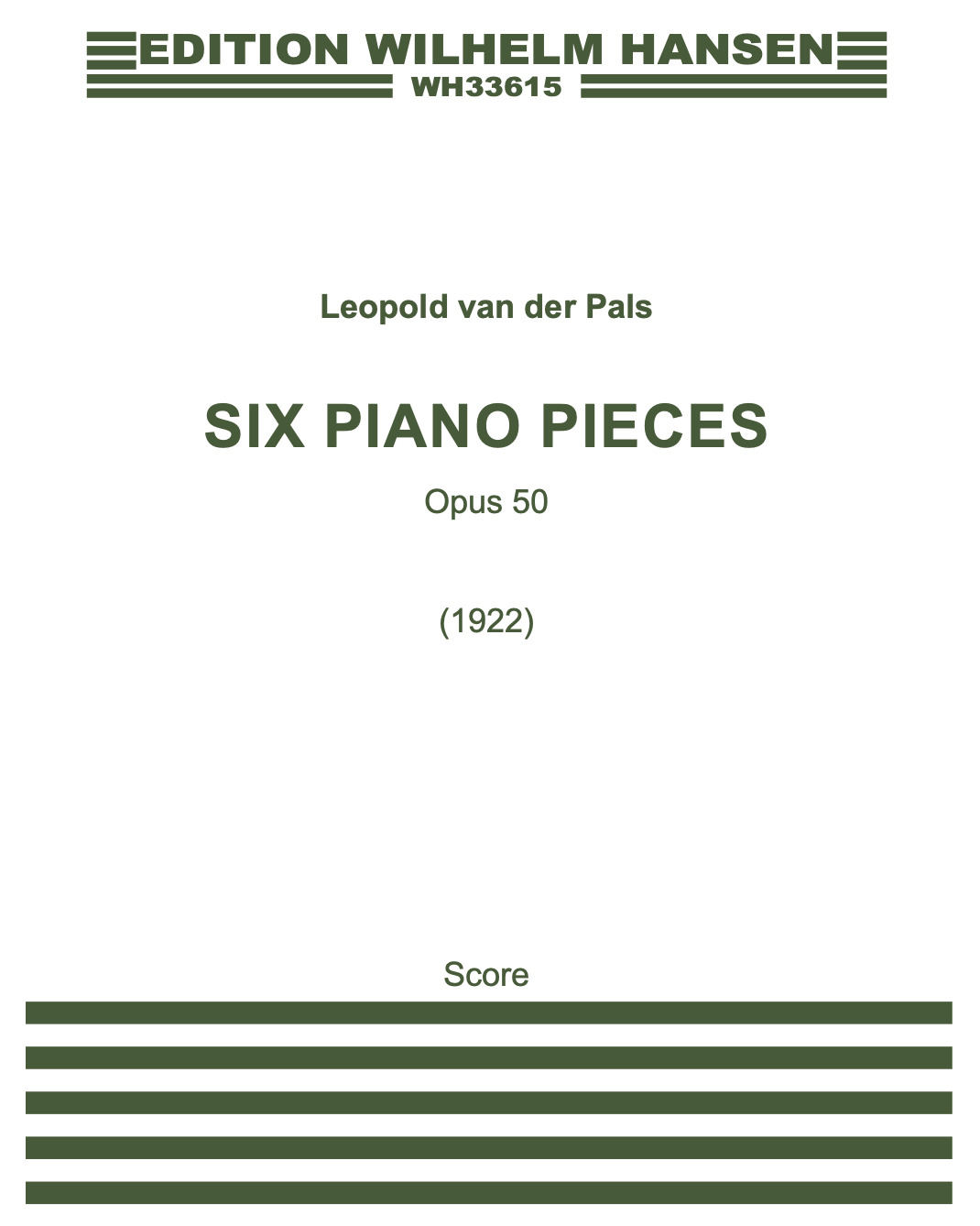 6 Piano Pieces