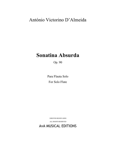 Sonatina Absurda, op. 90