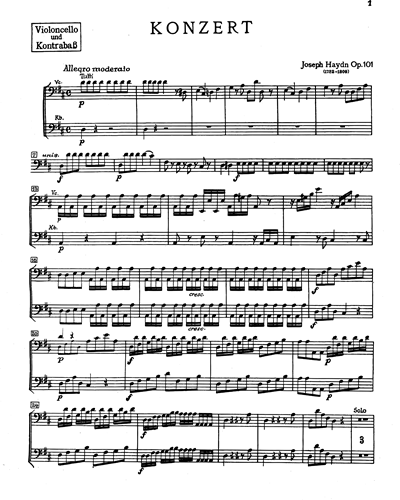Cello Concerto in D major