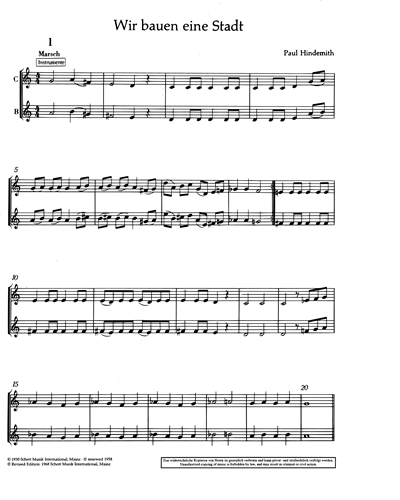 Middle Instrument in C & Middle Instrument in Bb