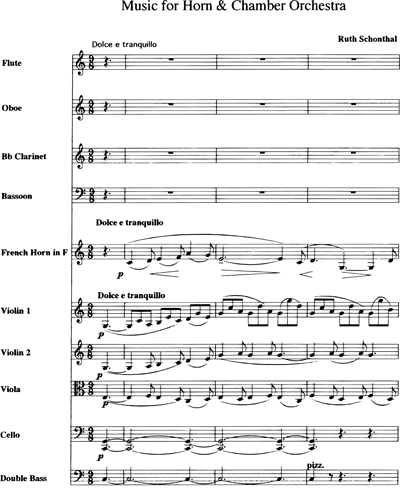 Music for Horn and Chamber Orchestra