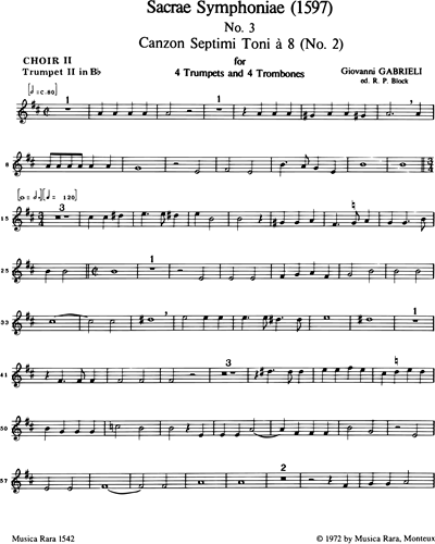 [Choir 2] Trumpet in Bb 1 (Alternative)