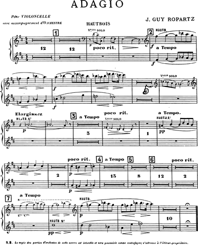 Adagio pour violoncelle et orchestre