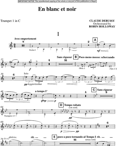 Trumpet 1 in C