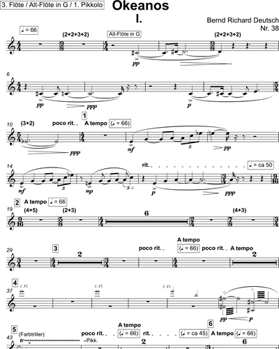 Flute 3/Alto Flute in G/Piccolo 1