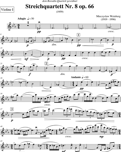 String Quartet No. 8, op. 66