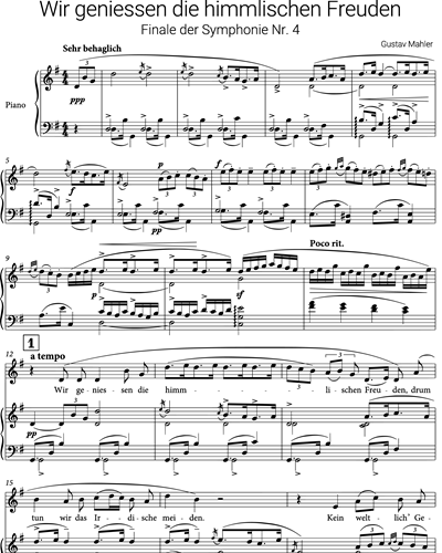 Finale (from 'Symphony No. 4')