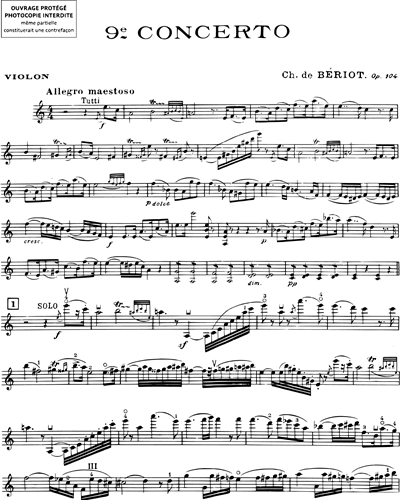 Concerto n. 9 Op. 104