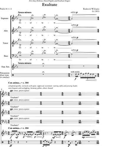 Full Score & Mixed Chorus SATB