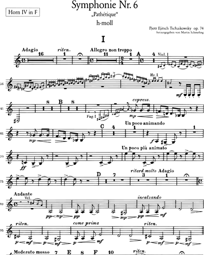 Symphonie Nr. 6 h-moll op. 74
