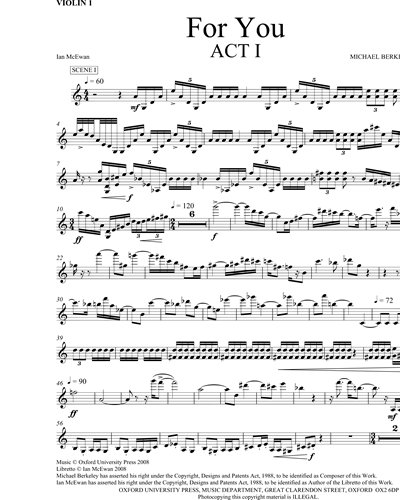 [Act 1] Violin 1