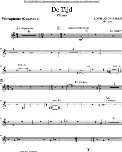 [Quartet 2] Vibraphone