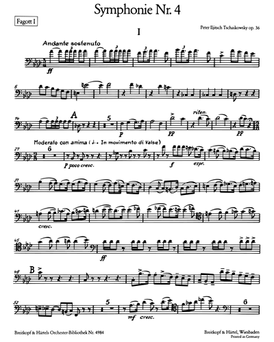 Symphonie Nr. 4 f-moll op. 36