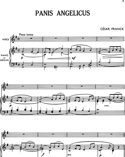 Baritone & Mezzo-soprano (Alternative) & Piano & Organ (Alternative)