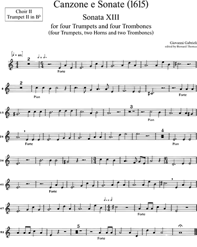 [Choir 2] Trumpet 2