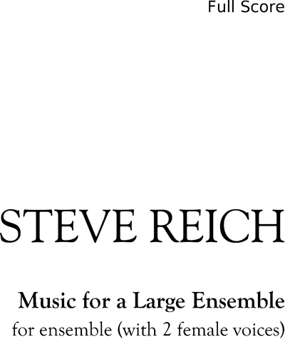 Music for a Large Ensemble
