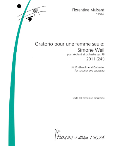 Oratorio for a Single Woman: Simone Weil