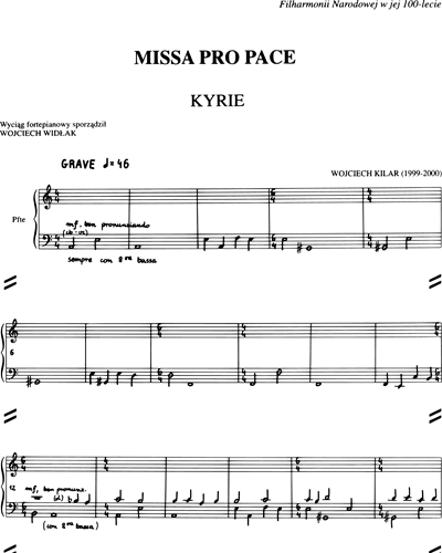 Vocal Score