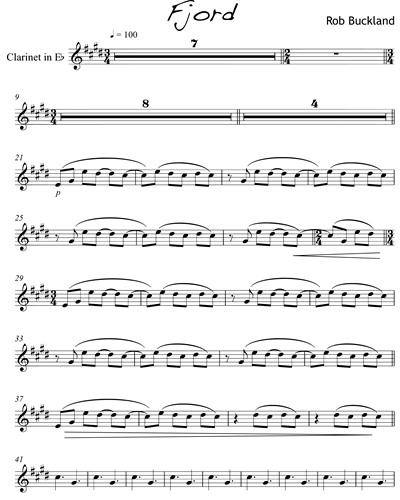 Clarinet in Eb