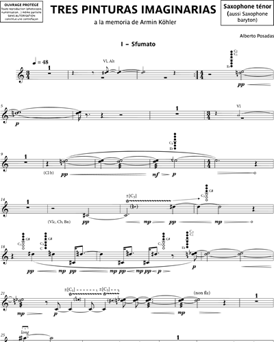Tenor Saxophone/Baritone Saxophone