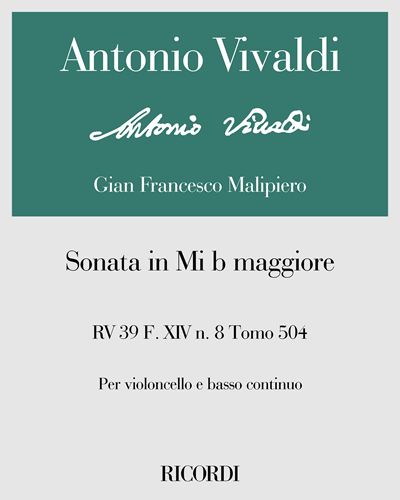 Sonata in Mi b maggiore RV 39 F. XIV n. 8 Tomo 504