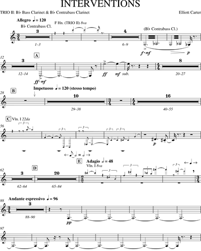 [Group 2] Contrabass Clarinet/Bass Clarinet