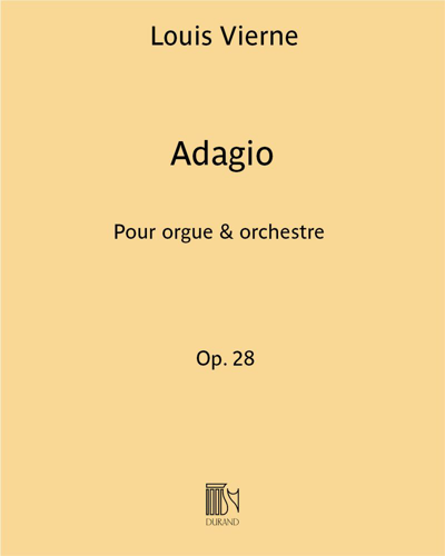 Adagio (extrait de la "Symphonie n. 3") Op. 28