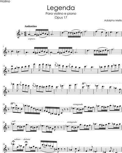 Legenda op. 17