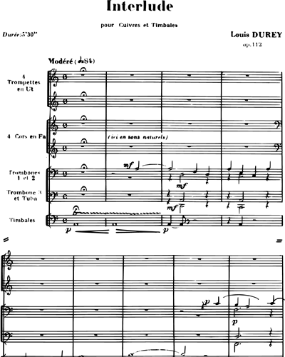 Interlude Op. 112
