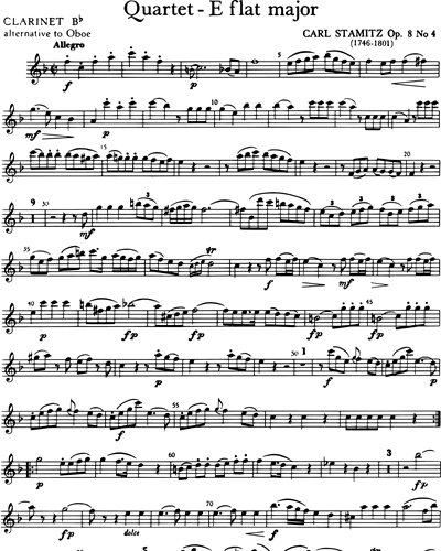 Quartett Es-dur op. 8 Nr. 4
