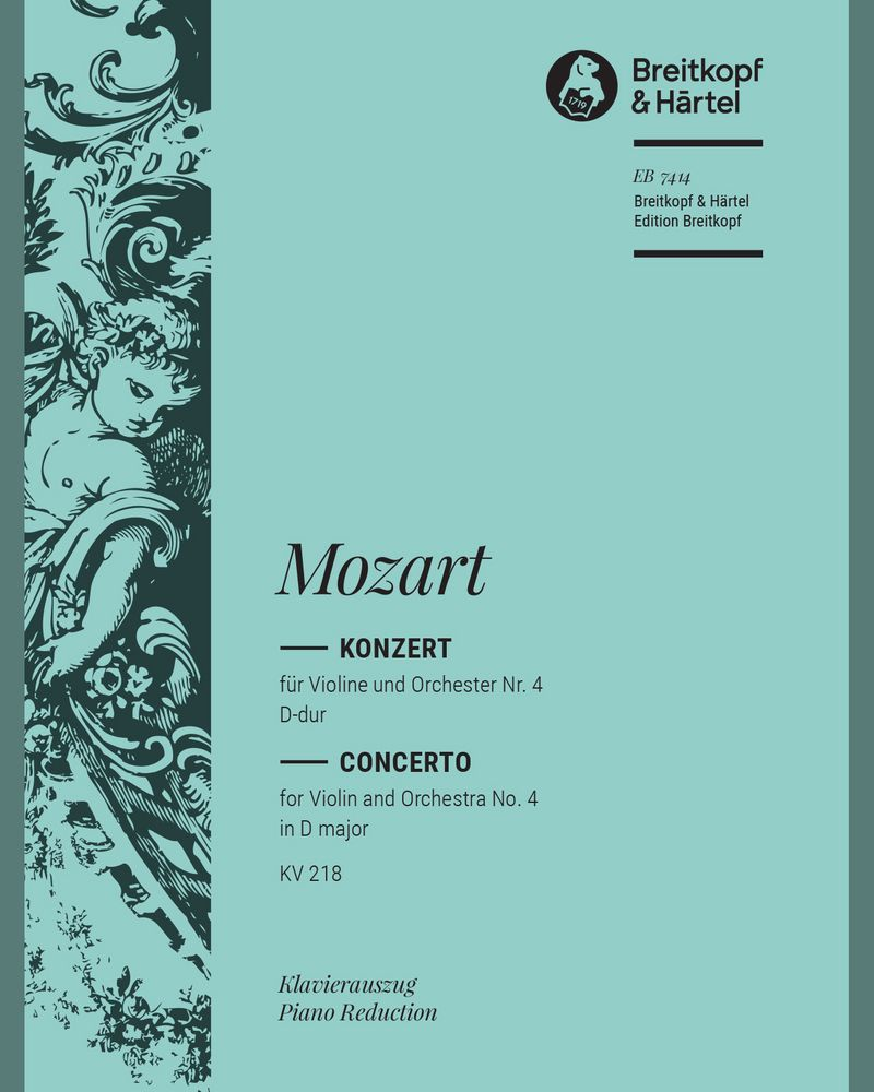 Violinkonzert [Nr. 4] D-dur KV 218