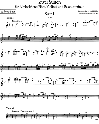 Alto Recorder/Flute (Alternative)/Violin (Alternative)