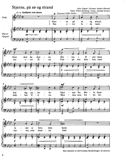 Mixed Chorus SATB & Piano/Organ (Alternative)