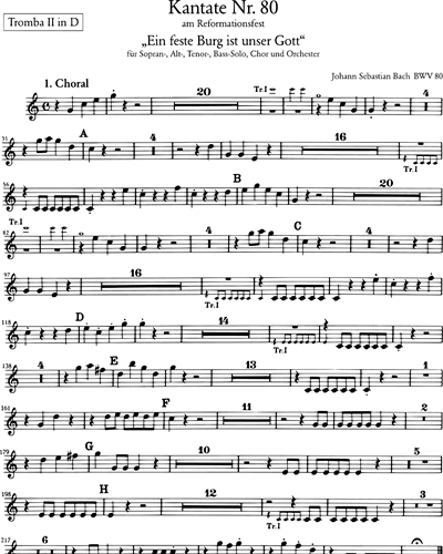 Kantate BWV 80 „Ein feste Burg ist unser Gott“