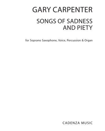 Songs of Sadness and Piety