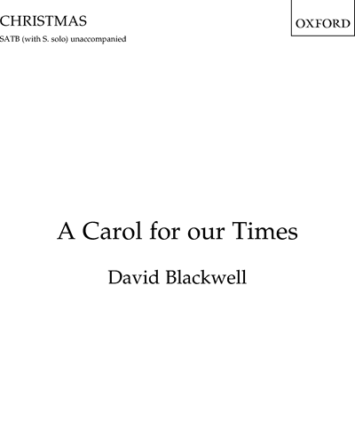 A Carol for our Times