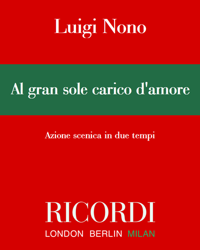 Luigi Nono 1990-2020 sheet music | nkoda