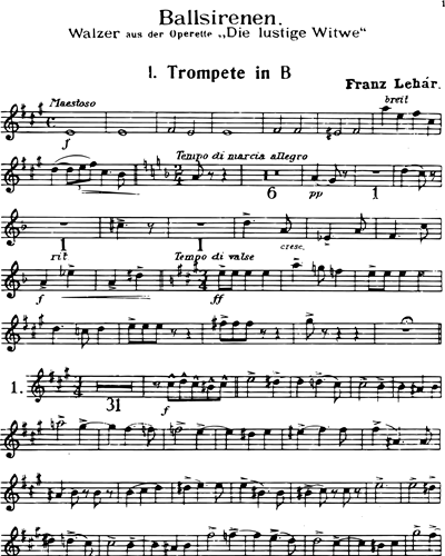 Trumpet in Bb